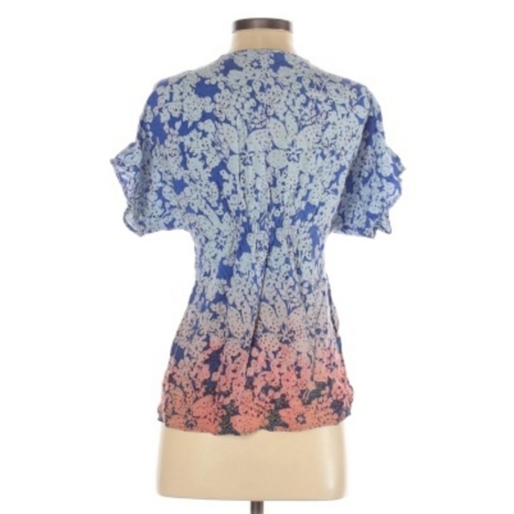 Cabi 891 floral ombre dolman top xs - Picture 2 of 3